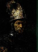 REMBRANDT Harmenszoon van Rijn Man in a Golden helmet, Berlin china oil painting artist